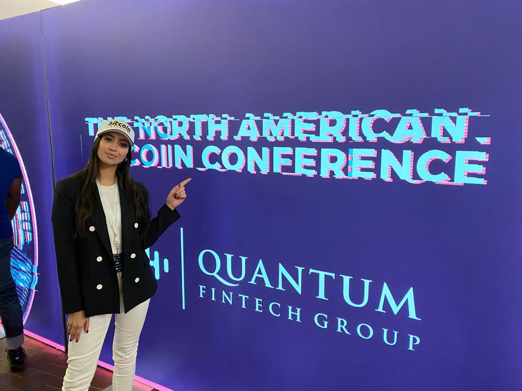 Cryptocurrency journalist and former Cointelegraph Reporter Ornella Hernandez at The North American Bitcoin Conference | Source: Ornella Hernandez
